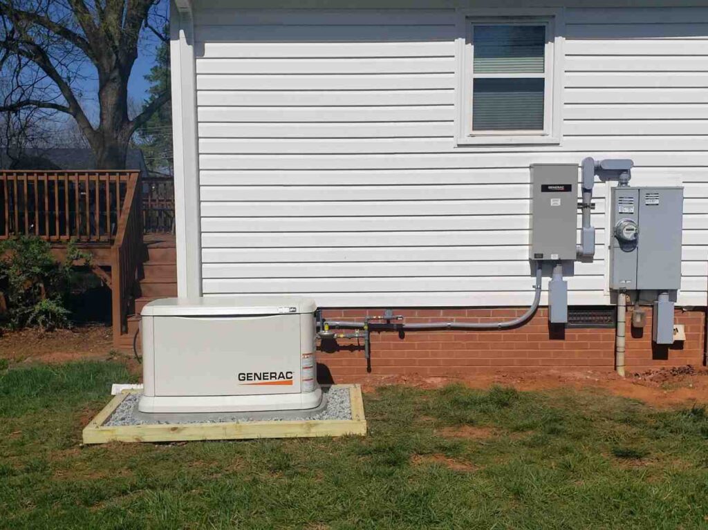 Whole-House Generator Installation in Santa Clarita, CA. David Electric